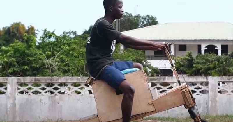 Adolescente cria scooter movido a luz solar! Confira a moto;