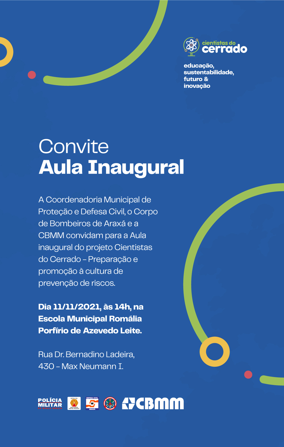 CBMM, COMPDEC e Corpo de Bombeiros lançam Campanha de Prevenção de Riscos