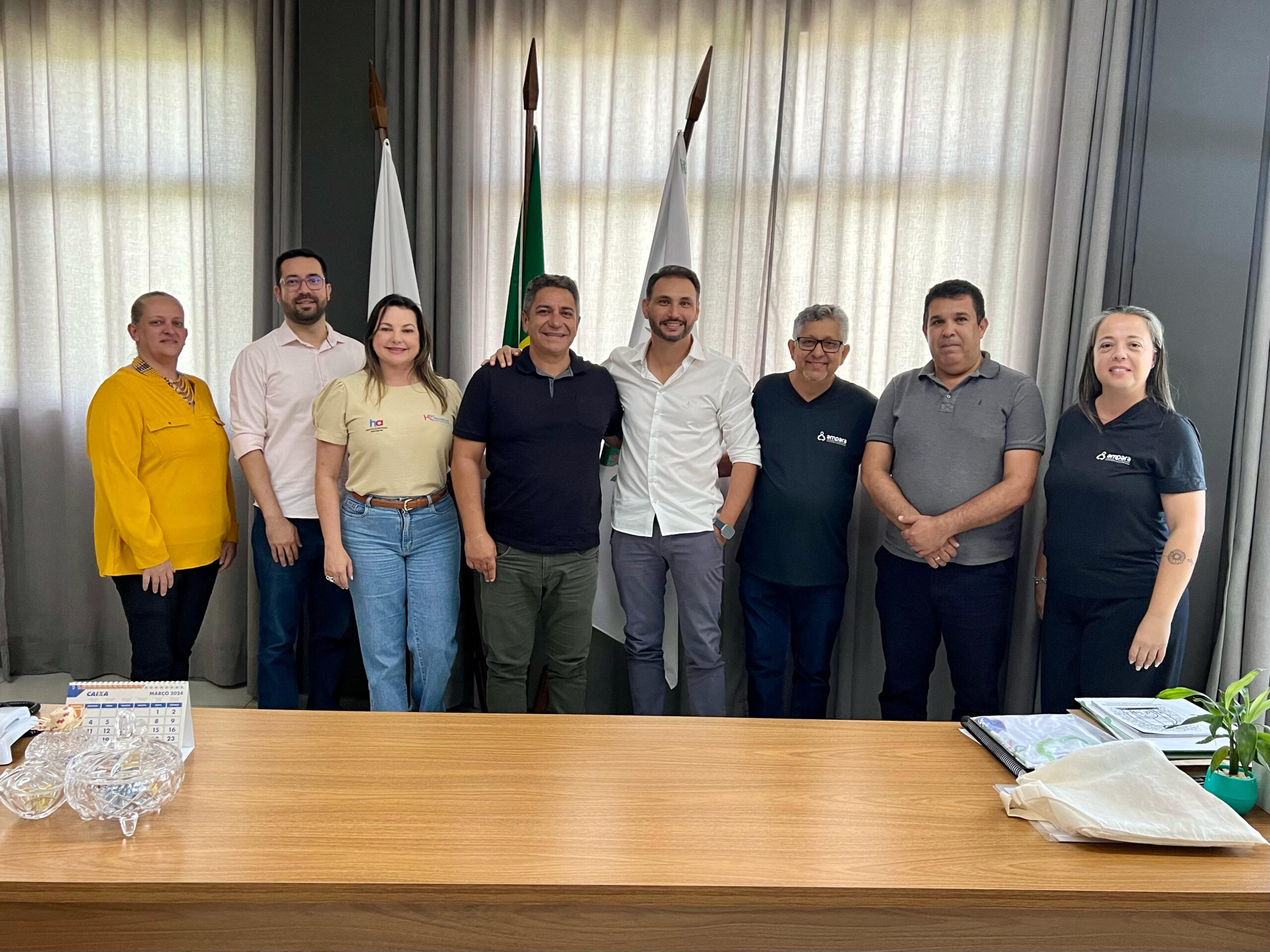 Araxá recebe visita da diretoria do Hospital do Câncer de Patrocínio