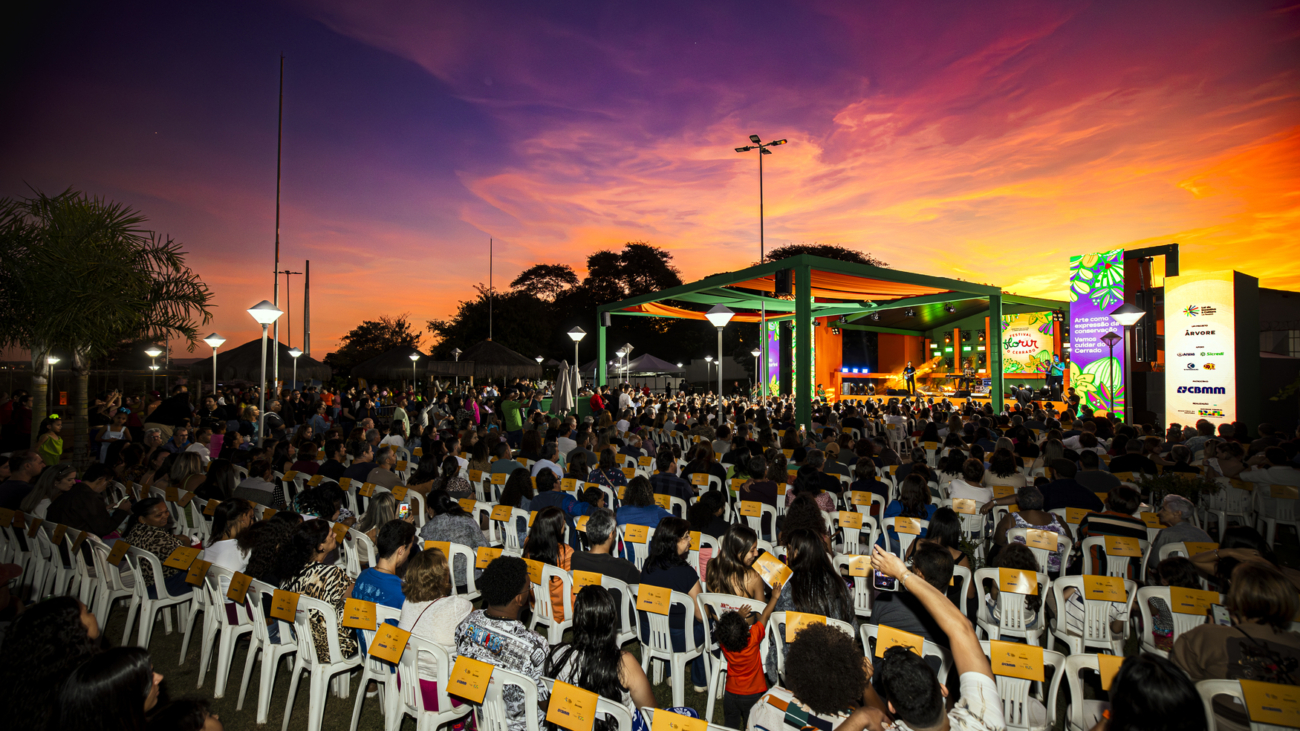 20240608 - ARAXÁ- MG - Festival Florir no Cerrado -  no Parque do Cristo - Foto Leo Lara/Árvore