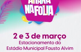 Araxá na Folia 2025 acontece nos dias 2 e 3 de março; confira a programação