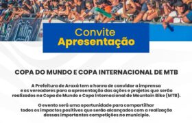 Convite Copa do Mundo e Copa Internacional de MTB