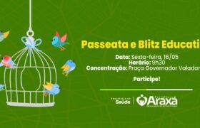 Prefeitura de Araxá realiza ações em prol do Dia Nacional da Luta Antimanicomial