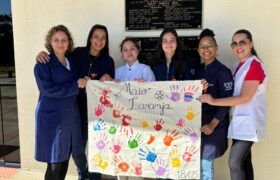 Crianças acolhidas pela Fundação recebem orientações sobre proteção e prevenção ao abuso sexual