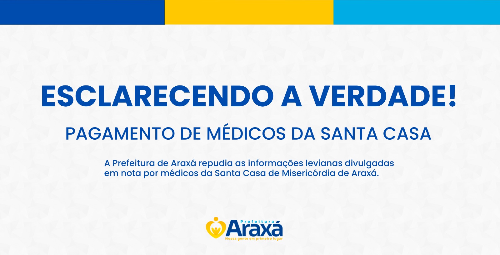 ESCLARECENDO A VERDADE!PAGAMENTO DE MÉDICOS DA SANTA CASA